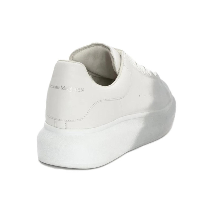 Alexander McQueen Oversized Sneaker Sprayed Ombre - White Melange - мужская сетка размеров Alexander McQueen Oversized Sneaker Sprayed Ombre - White Melange - мужская сетка размеров