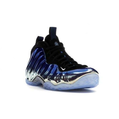 Кроссы Nike Air Foamposite One Blue Mirror - мужская сетка размеров