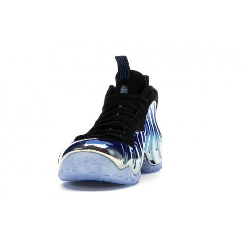 Кроссы Nike Air Foamposite One Blue Mirror - мужская сетка размеров