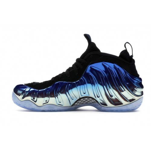 Кроссы Nike Air Foamposite One Blue Mirror - мужская сетка размеров