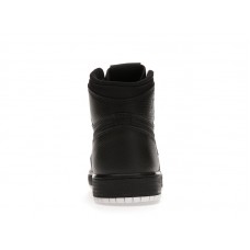 Подростковые Jordan 1 Retro High Black Perforated (GS)