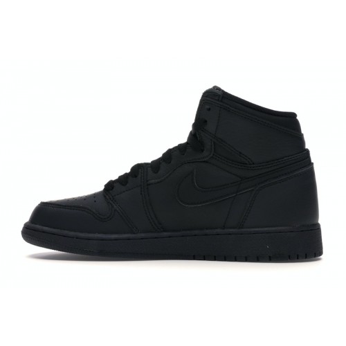 Air Jordan 1 Retro High OG BG Black University Red - подростковая сетка размеров