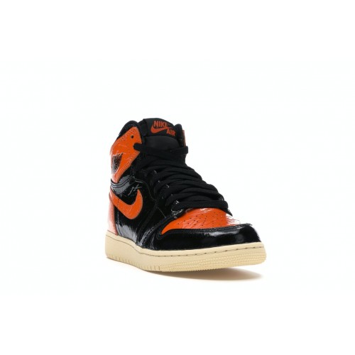 Кроссы Jordan 1 Retro High Shattered Backboard 3.0 (GS) - подростковая сетка размеров