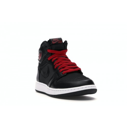 Air Jordan 1 Retro High OG BG Black Gym Red - подростковая сетка размеров