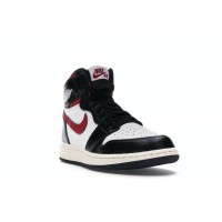 Подростковые Jordan 1 Retro High Black Gym Red (GS)