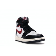 Подростковые Jordan 1 Retro High Black Gym Red (GS)