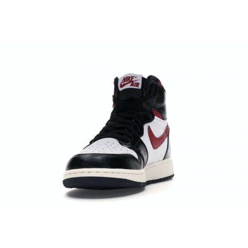 Air Jordan 1 Retro High OG GS Gym Red - подростковая сетка размеров