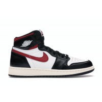 Подростковые Jordan 1 Retro High Black Gym Red (GS)