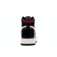 Подростковые Jordan 1 Retro High Black Gym Red (GS)