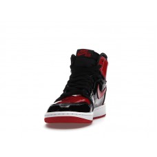Подростковые Jordan 1 Retro High OG Patent Bred (GS)