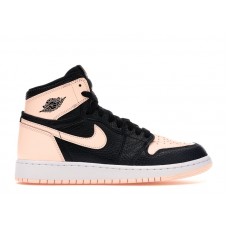 Подростковые Jordan 1 Retro High Black Crimson Tint (GS)