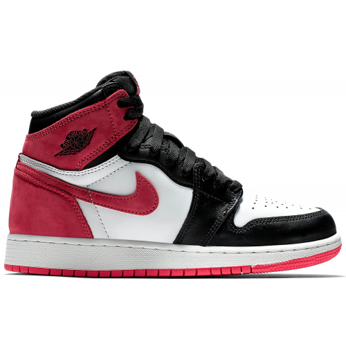 Кроссы Jordan 1 Retro High Track Red (GS) - подростковая сетка размеров