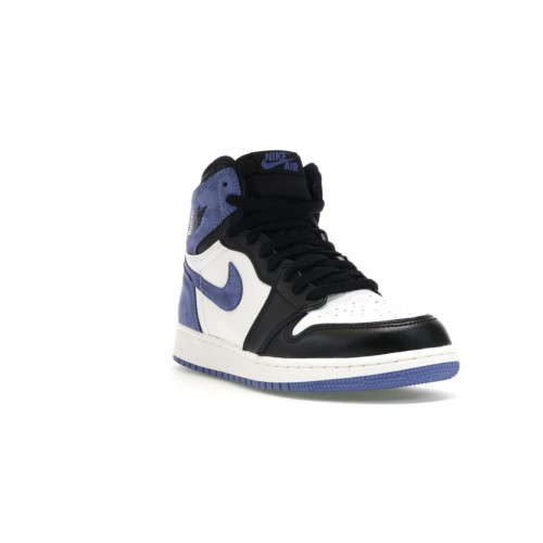 Кроссы Jordan 1 Retro High Blue Moon (GS) - подростковая сетка размеров