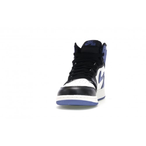 Кроссы Jordan 1 Retro High Blue Moon (GS) - подростковая сетка размеров