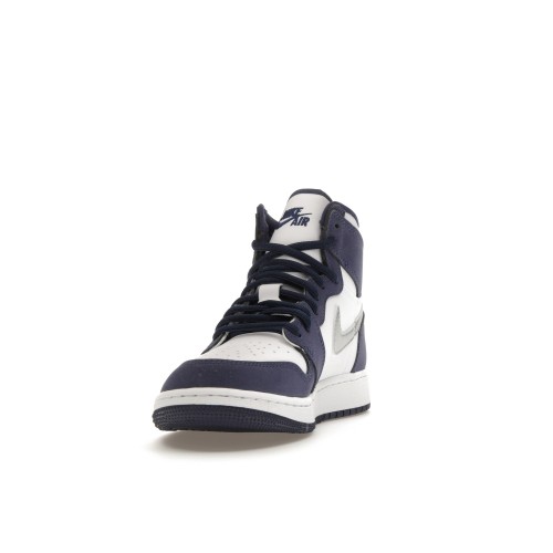 Кроссы Jordan 1 Retro High CO Japan Midnight Navy (GS) - подростковая сетка размеров