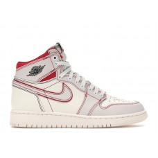 Подростковые Jordan 1 Retro High Phantom Gym Red (GS)