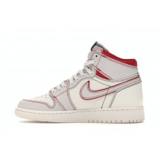 Подростковые Jordan 1 Retro High Phantom Gym Red (GS)