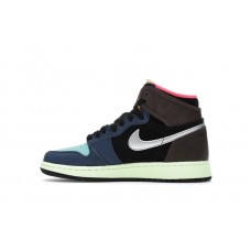 Подростковые Jordan 1 Retro High Tokyo Bio Hack (GS)