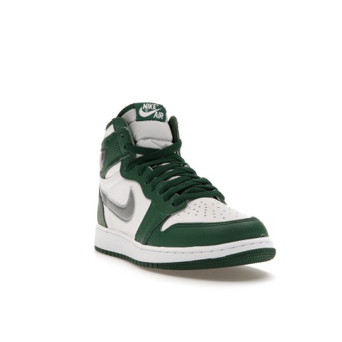 Кроссы Jordan 1 Retro High OG Gorge Green (GS) - подростковая сетка размеров