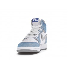 Подростковые Jordan 1 Retro High Hyper Royal Smoke Grey (GS)