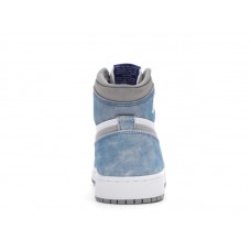 Подростковые Jordan 1 Retro High Hyper Royal Smoke Grey (GS)