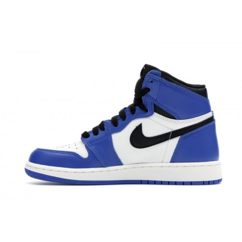 Air Jordan 1 Retro High OG BG Game Royal - подростковая сетка размеров