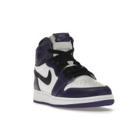 Подростковые Jordan 1 Retro High Court Purple White (GS)