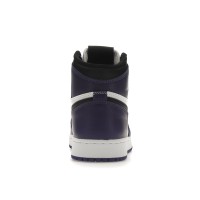 Подростковые Jordan 1 Retro High Court Purple White (GS)