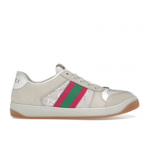 Gucci Screener Cream Leather (W) - женская сетка размеров