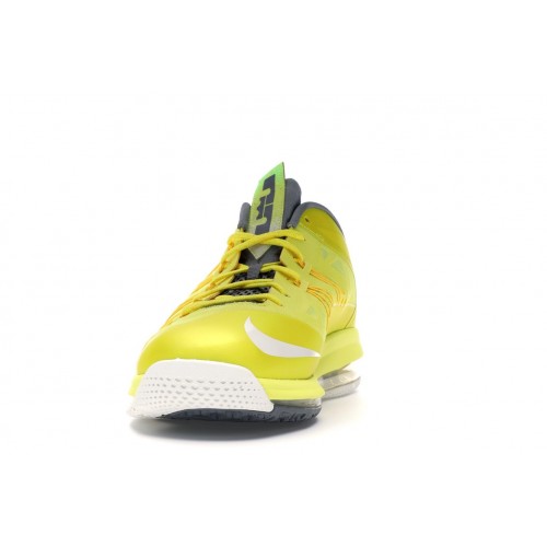 Кроссы Nike LeBron X Low Sonic Yellow - мужская сетка размеров