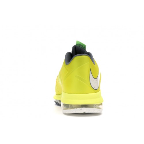 Кроссы Nike LeBron X Low Sonic Yellow - мужская сетка размеров