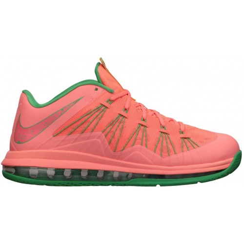 Кроссы Nike LeBron X Low Watermelon - мужская сетка размеров
