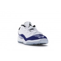 Детские кроссовки Jordan 11 Retro Low White Concord (PS)