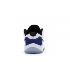 Детские кроссовки Jordan 11 Retro Low White Concord (PS)