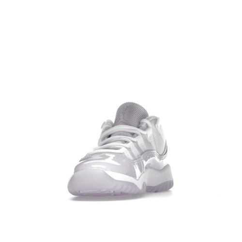 Кроссы Jordan 11 Retro Low Pure Violet (PS) - подростковая сетка размеров