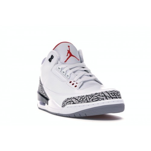 Кроссы Jordan 3 Retro White Cement 88 Dunk Contest (2013) - мужская сетка размеров