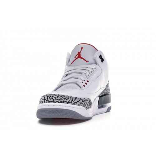 Кроссы Jordan 3 Retro White Cement 88 Dunk Contest (2013) - мужская сетка размеров