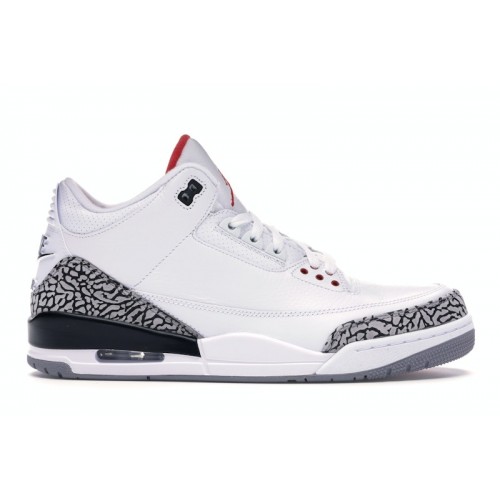 Кроссы Jordan 3 Retro White Cement 88 Dunk Contest (2013) - мужская сетка размеров