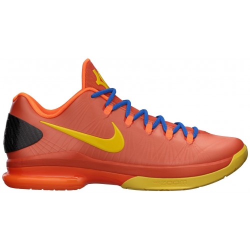 Кроссы Nike KD 5 Elite Team Orange - мужская сетка размеров