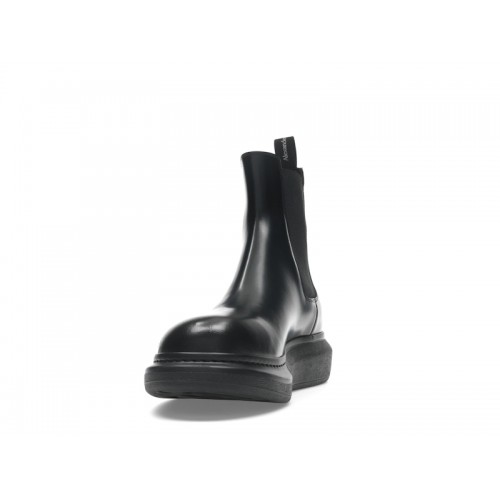 Alexander McQueen Hybrid Chelsea Boot Black - мужская сетка размеров