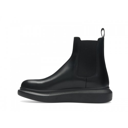 Alexander McQueen Hybrid Chelsea Boot Black - мужская сетка размеров