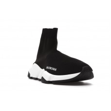 Женские кроссовки Balenciaga Speed Sneaker Black White Sole (W)
