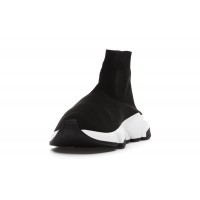 Женские кроссовки Balenciaga Speed Sneaker Black White Sole (W)