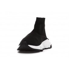 Женские кроссовки Balenciaga Speed Sneaker Black White Sole (W)