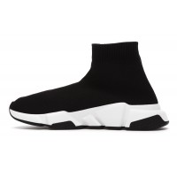 Женские кроссовки Balenciaga Speed Sneaker Black White Sole (W)