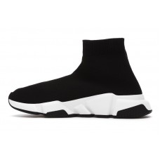 Женские кроссовки Balenciaga Speed Sneaker Black White Sole (W)