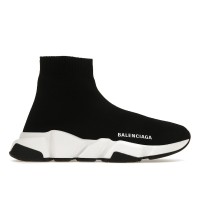 Женские Balenciaga Speed Recycled Black White (W)