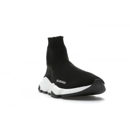Кроссы Balenciaga Speed Knit High Black (2019) - мужская сетка размеров