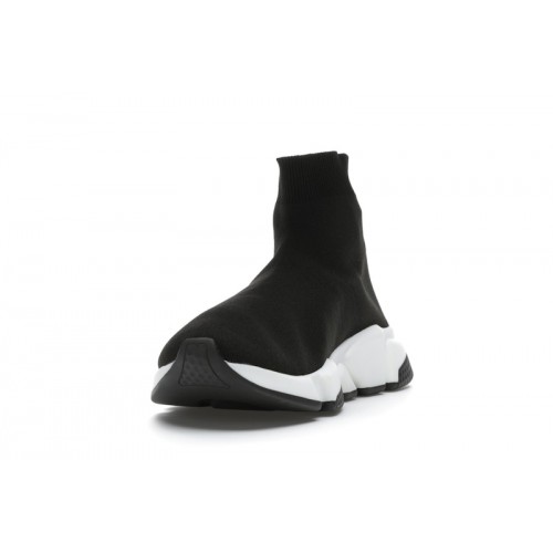 Кроссы Balenciaga Speed Knit High Black (2019) - мужская сетка размеров