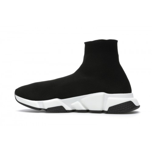 Кроссы Balenciaga Speed Knit High Black (2019) - мужская сетка размеров